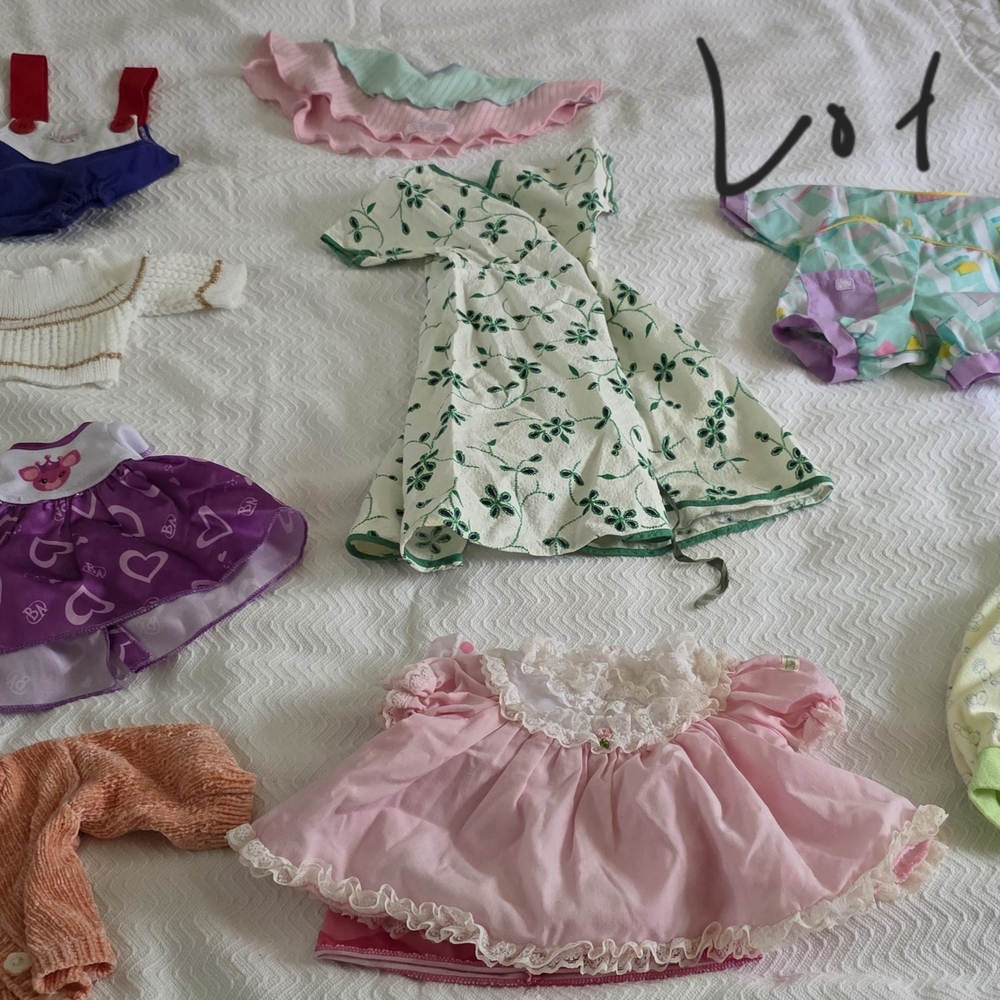Assorted Baby Doll Clothes Set